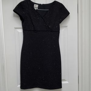 DW3 Beautiful Black studded dress